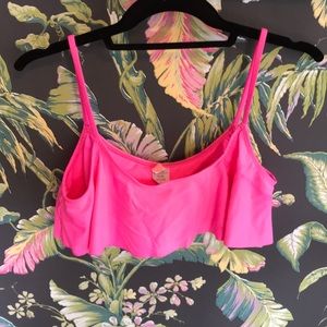 Free People Neon Swim Top Large
